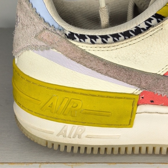 Nike Air Force 1 Shadow Patchwork Womens Sz 11.5 Multicolor - Picture 6 of 9